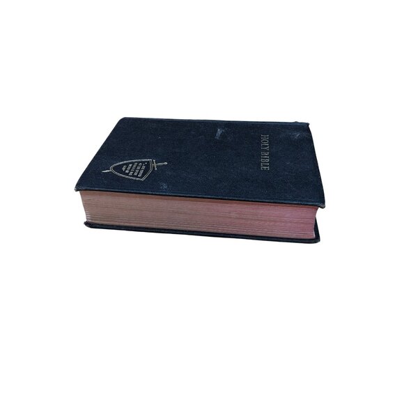 Zondervan King James Version Holy Bible Black Hardcover With Red Edges - Picture 5 of 8